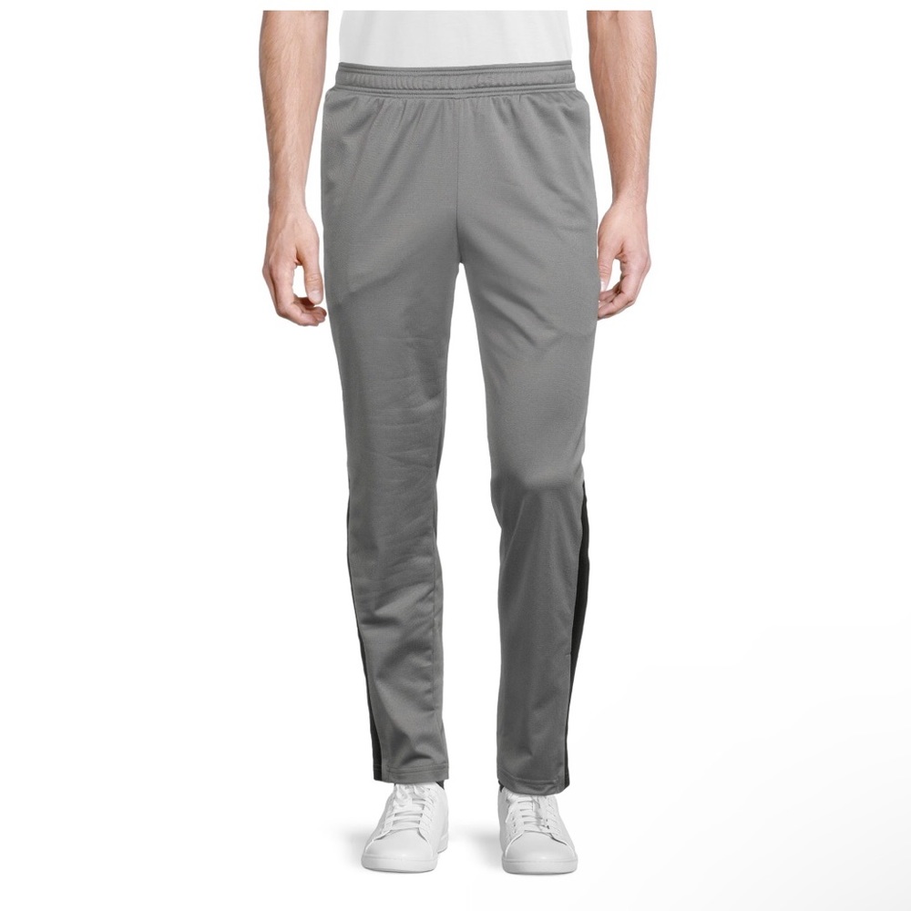 Athletic Works Track Pants Size 2XL 44-46 Pockets Size Leg Zips Gray Mens New